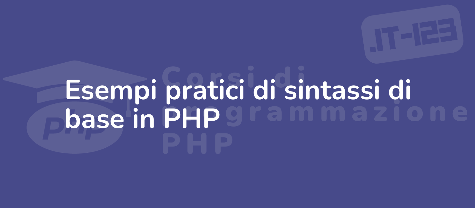 clear and concise image description illustration of php syntax examples showcasing practical code snippets clean design 4k resolution