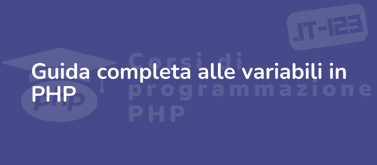 colorful graphic displaying php variables with code snippets illustrating a comprehensive guide high resolution visually engaging