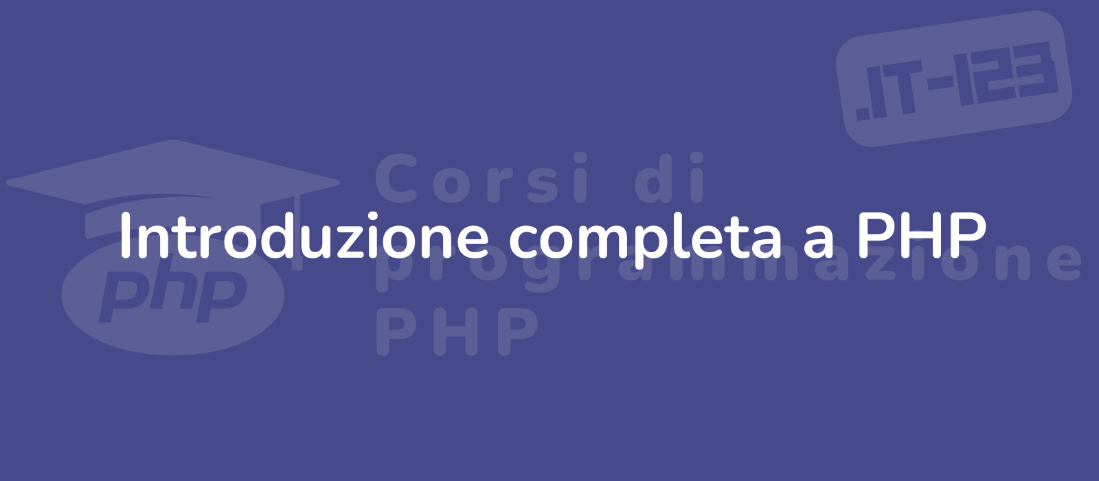 dynamic php logo against a clean white background illustrating comprehensive introduction to php 4k resolution minimalist design