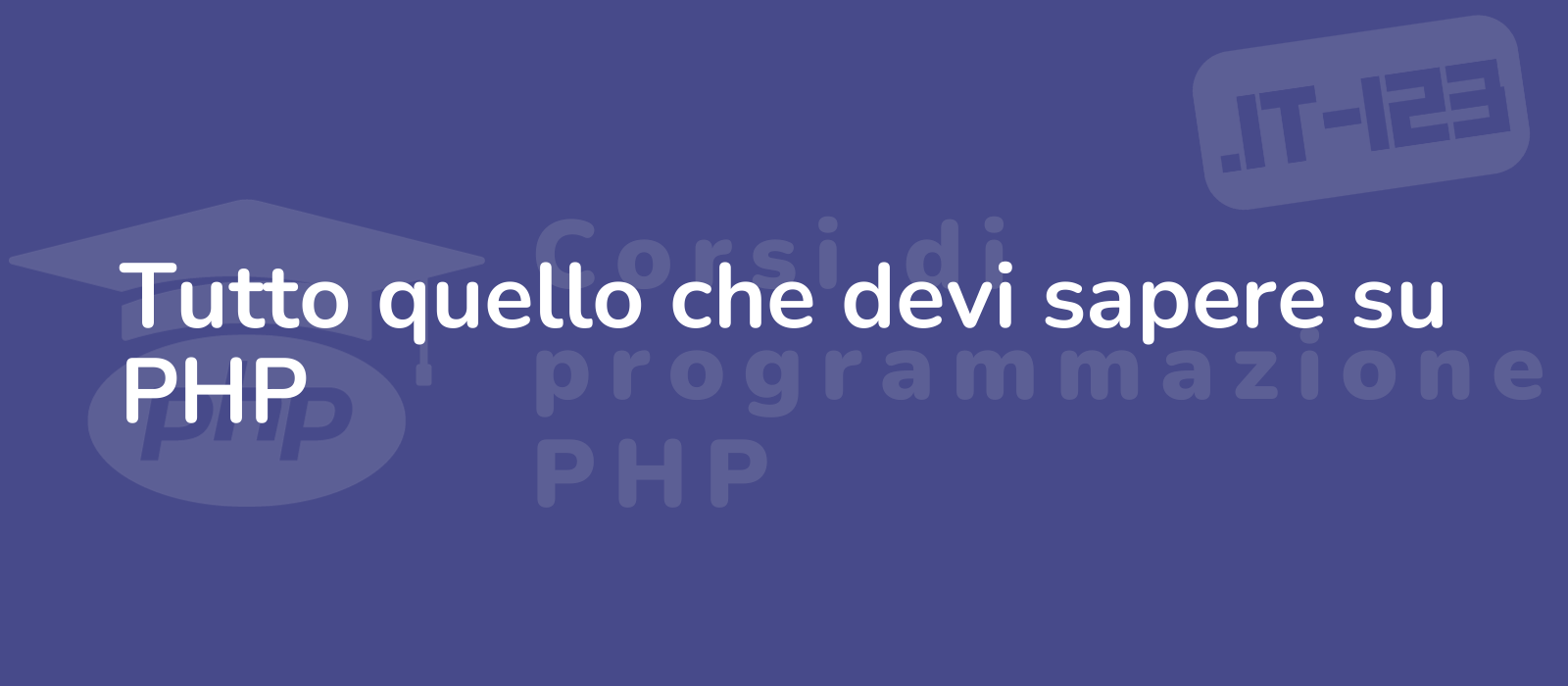 detailed representation of tutto quello che devi sapere su php informative image showcasing php essentials with vibrant colors and intricate details against a clean backdrop